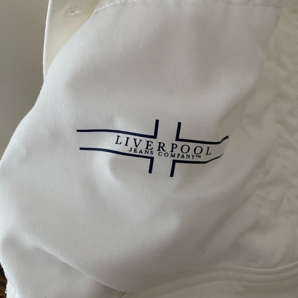 Liverpool White Jacket with Label Detail - Picture 4 of 5